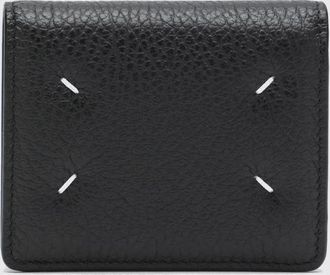 Maison Margiela Grained Leather Bifold Wallet with Four Stitches