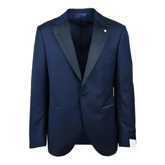 Luigi Bianchi Mantova Uomo, Abiti Uomo, Blu, S, new