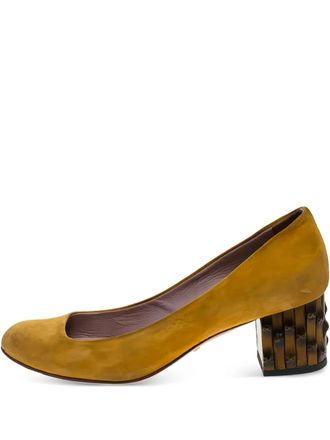 Gucci Dahlia pumps - Geel
