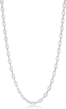 Lafonn Lucy Medium Chain Necklace in Silver at Nordstrom, Size 20