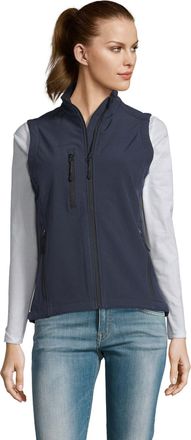 SOLS Dames/Dames Rallye Softshell Mouwloos Gilet (Franse marine)