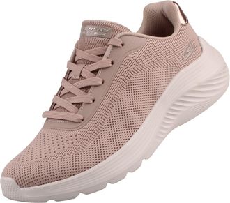 Skechers Sports Shoes, Laces, Sneakers, Grid, White Rubber Sole, Wedge, Calada, Fabric for: Women, Thermoplastic Elastomer, 8 UK