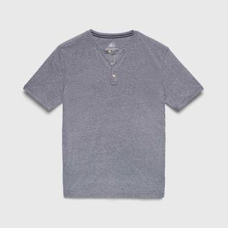 Surfside Supply Co. Sean Jersey Henley in Navy Blazer at Nordstrom, Size Medium