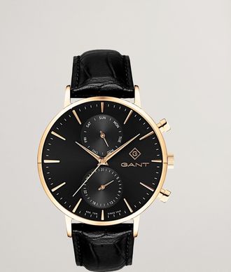 GANT Men Park Hill Day-Date II Wristwatch (ONE SIZE) BLACK