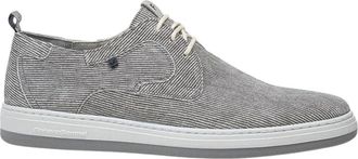 Floris Van Bommel Schoenen, Heren, Grijs, 44 EU, Laced Sneaker