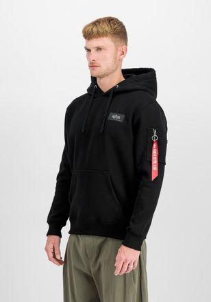 Alpha Industries Hoodie ALPHA INDUSTRIES Backprint Hoodie, Herren, Gr. XXL, schwarz, Obermaterial: 80% Baumwolle, 20% Polyester, regular fit, Sweatshirts Hoodie