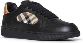 Burberry Mens Sneakers Terrace Brown Leather Trainers