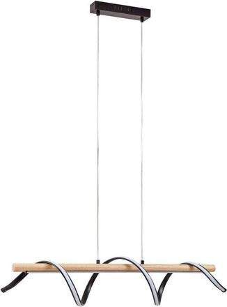 Lindby Led Spiraali in Nero da Alluminio - Lindby