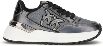 Pinko Calf Leather Bos Taurus Athletic Womens Sneakers