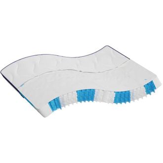 vidaXL vidaXL Materasso a Molle Insacchettate Medio Rigido 200x200 cm