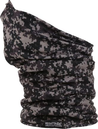 Regatta Unisex Adult Multitube II Pixel Neck Warmer (One Size) (Grey)