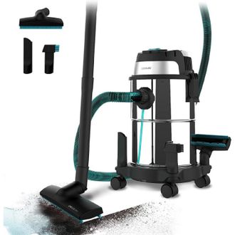 Cecotec Cecotec - Aspirapolvere A Traino Conga Rockstar Wet & Dry Steel