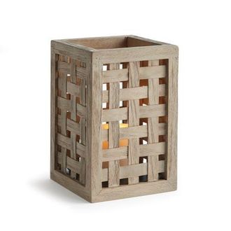 Napa Home & Garden Chatham Outdoor Hurricane Candle Holder in Gray at Nordstrom