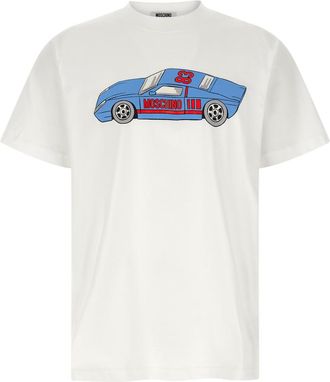 Moschino White Printed T-shirt