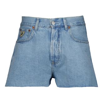 Lois Sandra Shorts - Dames - Denim shorts - Blauw - W30 - Katoen - Korte Broeken