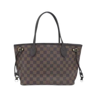 Louis Vuitton Bolso tote Pre-owned de lona - Pre-owned - Mujer - Marr&oacute;n - ONE SIZE