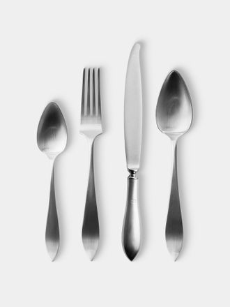 Pampaloni Due Sicilie Silver-Plated Dinner Cutlery (Set of 4 Pieces)