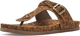 Blowfish Lakeshore Thong Sandals Womens Sandals Leopard : 8.5 M, Synthetic