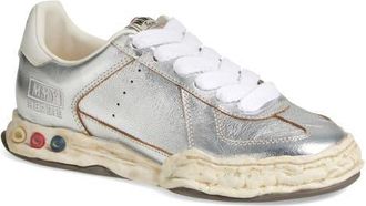 Miharayasuhiro Herbie OG Sole Metallic Sneaker in Silver at Nordstrom, Size 8Us
