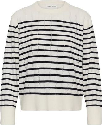Part Two Maglieria Girocollo - - Knitwear - Donna - Bianco - 2XL