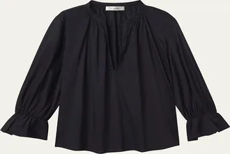 Frame Denim The Poet Blouse