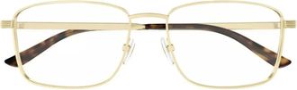 Gucci Occhiali con logo - Oro