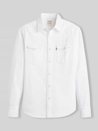 Levi's Regular Fit Jeanshemd aus reiner Baumwolle in Offwhite, Gr&ouml;&szlig;e XXL