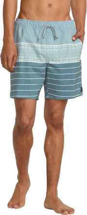 Rvca Atas Swim Trunks in Lead at Nordstrom Rack, Size Xx-Large
