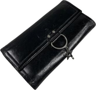 Dior Pre-owned Vintage Portemonnee - Dames - Vintage Accessoires - Zwart - ONE Size - Leer - Vintage