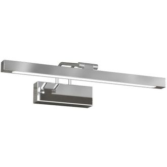 Top-Light Top-light - Applique Moderna Flexa Metallo Cromo Diffusore Acrilico Led 8W Luce Calda