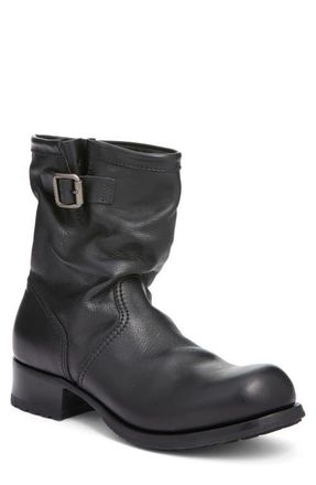 Prada Stivali Engineer Boot in Nero at Nordstrom, Size 11Us