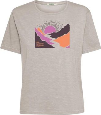 Greenbomb River Sundown Nova T-Shirt f&uuml;r Damen | grau