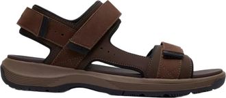 Clarks Guideview Trek - Heren - Sandalen - Bruin - 39 1/2 EU - Schoenen