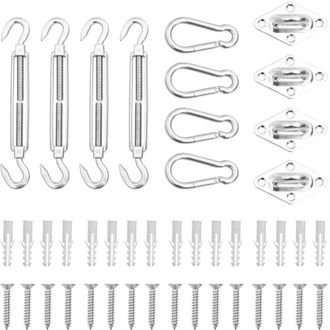 OEM Juego De 12 Accesorios Para Toldo, Acero Inoxidable