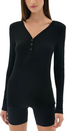SPLITS59 Louise Rib Henley Top