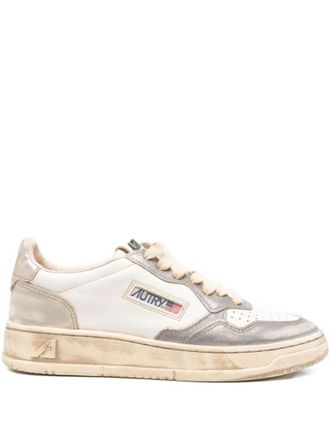 Autry White Medalist Sneakers