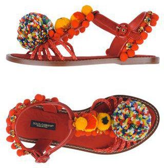 Dolce & Gabbana CALZADO - Sandalias con cierre en YOOX.COM