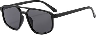 Generic Vacation Men Commuter Sunglasses Outdoor Women Sports Sun Glasses(Black)
