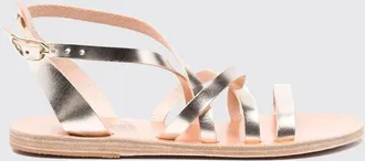 Ancient Greek Sandals Sandali bassi in pelle laminata con cinturino