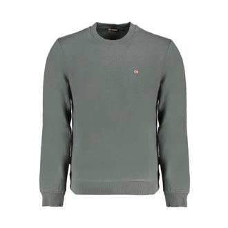 Napapijri Hoodies & sweatvesten, Heren, Groen, 2Xl, Katoen, Crew Neck Sweatshirt
