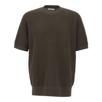KANGRA Jumpers Brown - male - Kangra - Round-neck Knitwear - Brown - 3XL - Knitwear