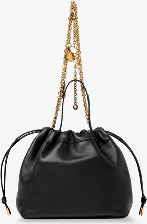 Chlo&eacute; Womens Crossbody Bag Icons Black Leather Shoulder