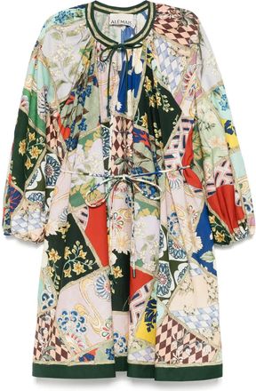 Alemais Abito corto Bianca - Verde