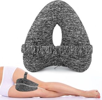 OEM Almohada Para Rodillas Para Quienes Duermen De Lado, Almohada Ortop&eacute;dica Para Piernas, Almohada Ergon&oacute;mica Con Cintur&oacute;n, Almohada De Espuma Viscoel&aacute;st