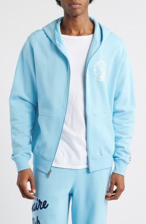 Billionaire Boys Club Zip Helmet Hoodie in Baltic Sea at Nordstrom, Size X-Large