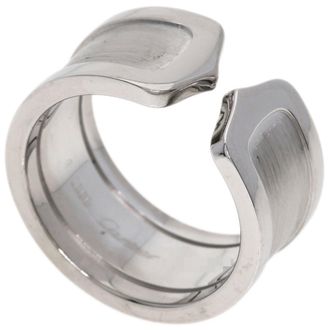 Cartier White Gold (18K) Band Ring (Pre-Owned)