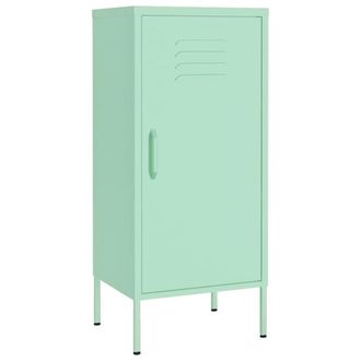 Berkfield Home Storage Cabinet Mint 42.5x35x101.5 cm Steel
