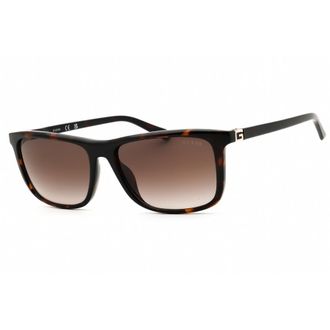 Guess Brown Gradient Rectangular Mens Sunglasses GU00169 52F 58