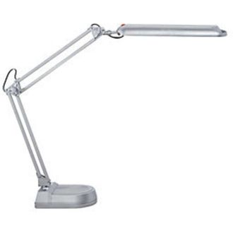 Maul L&aacute;mpara De Sobremesa Metal / Ku.silver H.max.450mm Con Soporte Con Led