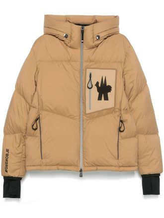 Moncler Mandres jacket - men - Polyamide/Polyester/Polyamide/Feather Down - 3 - Neutrals